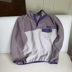 Patagonia Color Block Synchilla Fleece Snap-T